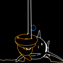 The Catch animated lasershow