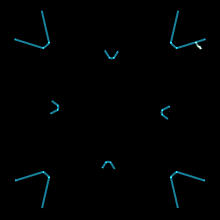 XTC  animated lasershow