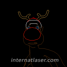 Xmas Laser Animations