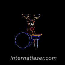 Christmas Laser Animation Pack