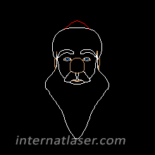 xmas Laser Animation