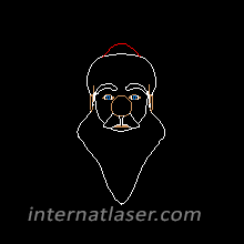 Christmas Laser Animations