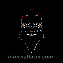 Christmas Laser Animation Pack