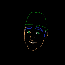 Glow  animated lasershow