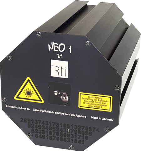 RTI Laser projector front